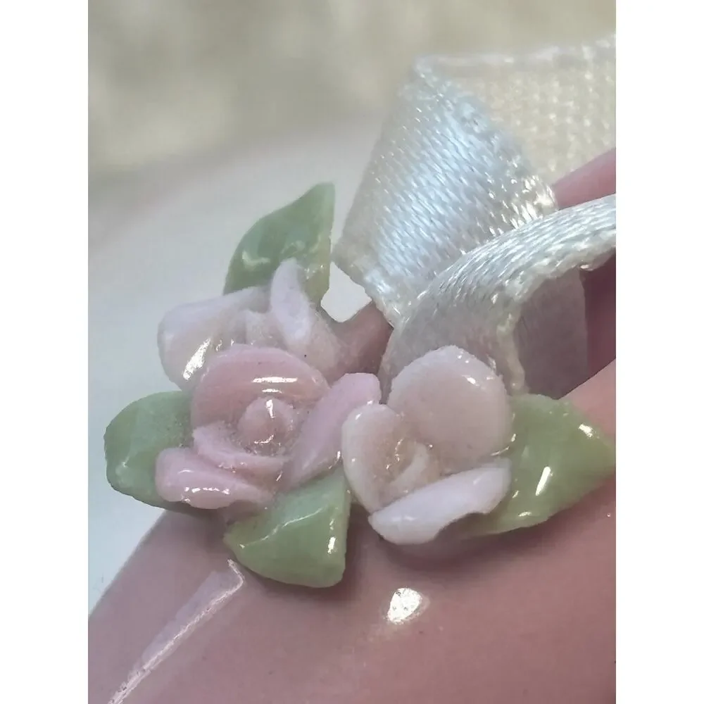 Vintage porcelain music/trinket box